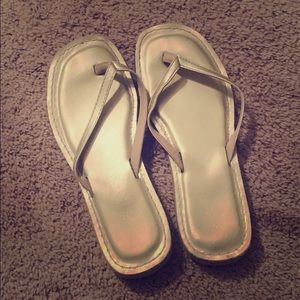 Gold sandals